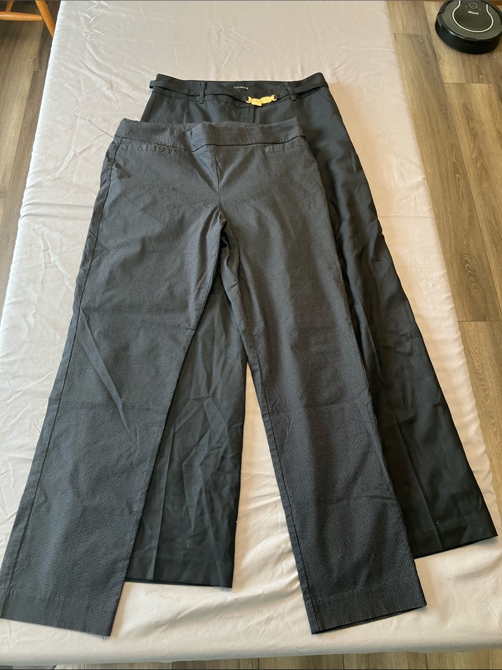 Women's Black Dress Trousers 2 Pairs Size 12